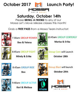 Mossa Launch Party Oct. 2017 - Sky Fitness Chicago