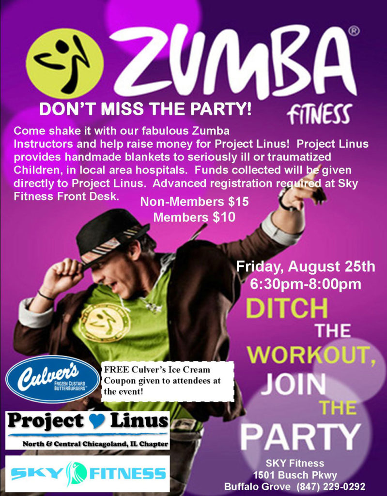 Zumba Party August 2017 - Sky Fitness Chicago