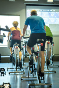 Sky Fitness Chicago Amenities - Indoor Cycling