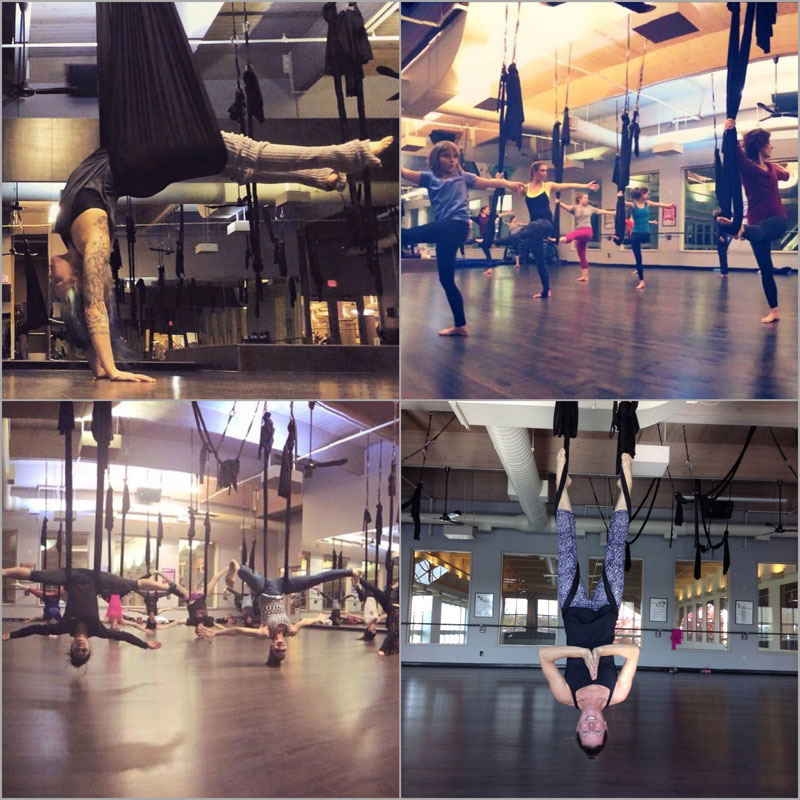 Sky Fitness Chicago - Classes and Programs - Yoga Classes - Aerial Yoga
