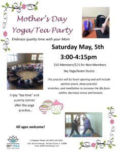 Mothers Day Yoga 2018 - Sky Fitness Chicago