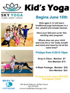 Sky Yoga Chicago - Kids Yoga Summer 2018