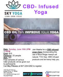 Sky Yoga Chicago - Masha - CBD Yoga - June 2018