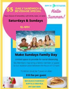 Sunday Family Pool Day