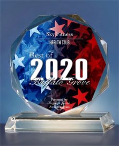 2020 Best of Buffalo Grove Crystal Award