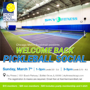 Welcome Back Pickleball Event